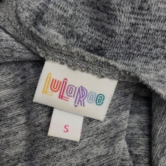 LuLaRoe Joy Gray Vest - Picture 3 of 7